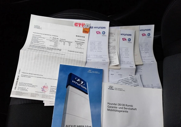 Hyundai I30 cena 34990 przebieg: 156000, rok produkcji 2014 z Brańsk małe 667
